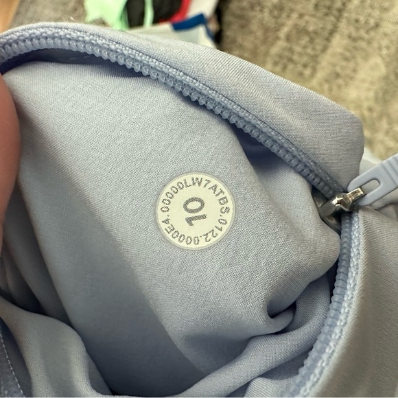 Lululemon Track That Mid-Rise Lined Short Pastel Blue (?) Size 10 - Picture 7 of 7